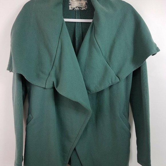 Saturday Sunday Shawled Vivie Cardigan Wrap Sz S - Picture 2 of 7